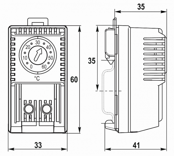 Термостат UNISPLIT 36NOF01
